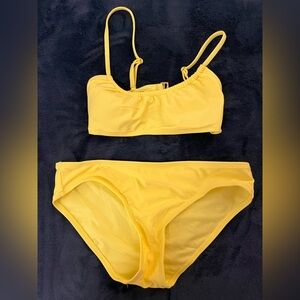No Boundaries Yellow Women’s Bikini Set; Both items fit like a medium.